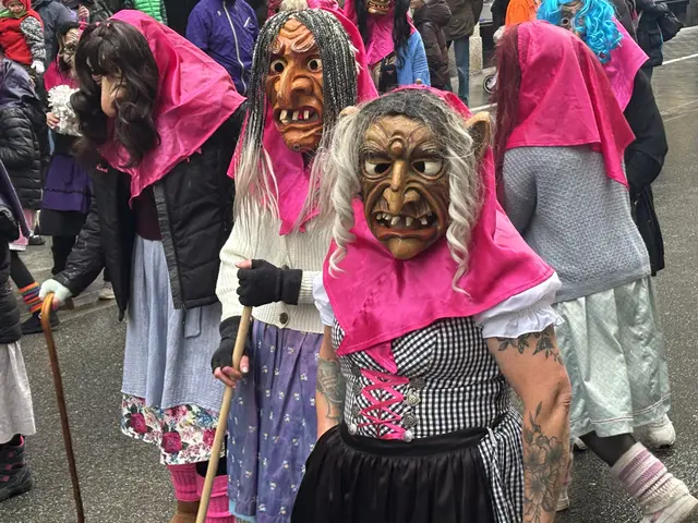Auch die Fetzigen Hexen waren beim Umzug zu sehen. | Foto: MeinBezirk/Herrmann