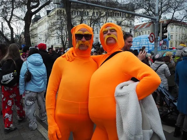 Buntes Treiben am Faschingdienstag in der Grazer Innenstadt.  | Foto: MeinBezirk/Antonia Unterholzer