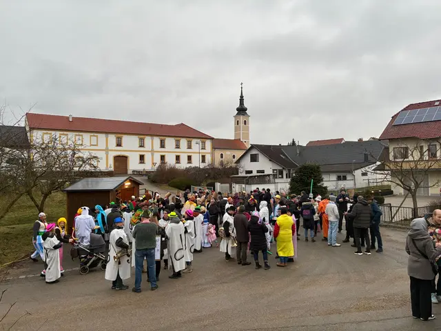 Der Faschingsumzug in Klein-Meiseldorf verwandelte den Ort in eine bunte Kulisse voller Kreativität und Lebensfreude. | Foto: Markus Kahrer
