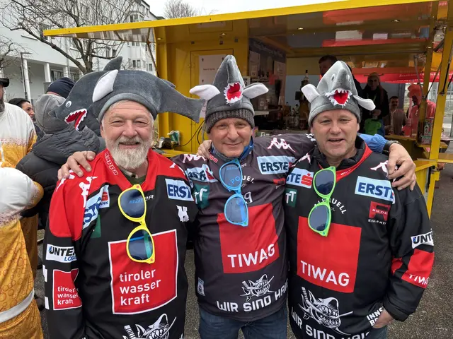 Das "legendäre Eisstock-Blattlschießen-Juxturnier" der SPG Innsbruck West, am Eislaufplatz beim Sportplatz Hötting West war neuerlich ein toller Erfolg.  | Foto: SPG Innsbruck West