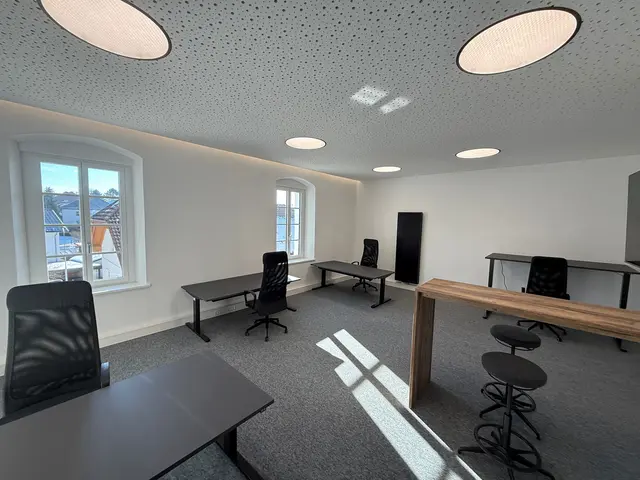 Damit gibt es in der Innenstadt Co‑Working‑Flächen für die lokale Wirtschaft.