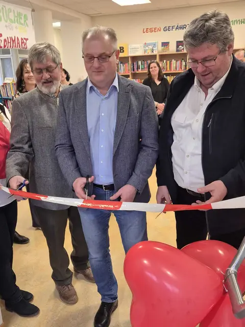 Josef Resch, Erwin Häusler, Günther Franz | Foto: BüchereiSiRei