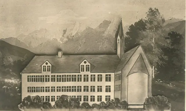 1811 wurde der Grundstein für das erste Krankenhaus in Zams gelegt. | Foto: Archiv Kongregation Barm. Schw. Zams