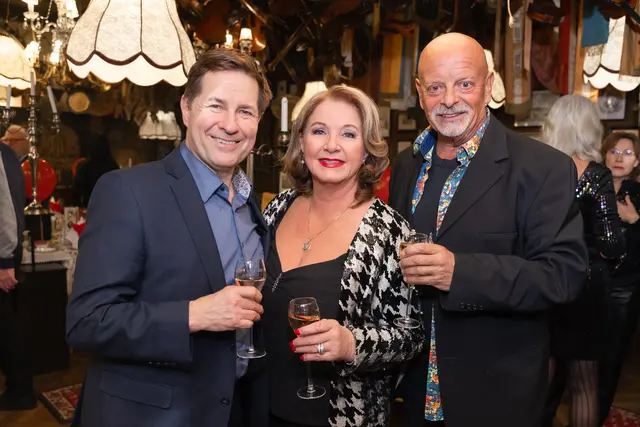 Erich Furrer, Gabriela Benesch, Gary Lux | Foto: Monika Fellner