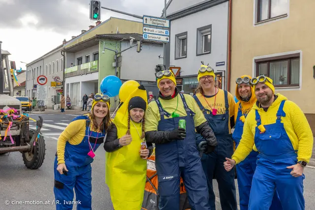 Die Minions  - einfach nicht zu übersehen. | Foto: cine-motion.at / R. Ivanek