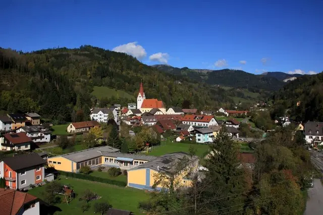 Die Gemeinde Kainach liegt malerisch, kämpft aber seit vielen Jahren mit dem Bevölkerungsschwund. | Foto: Gemeinde Kainach