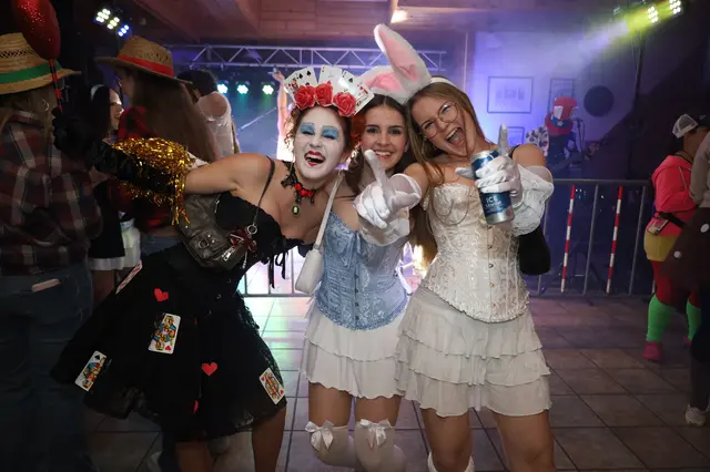 Viel los war beim Lumpenball am Rosenmontag in Münzkirchen. | Foto: Markus Bäumler/zema-medien.de