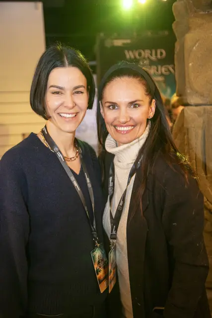 Kerstin Lechner und Tanja Duhovich. | Foto: Jürgen Hammerschmid