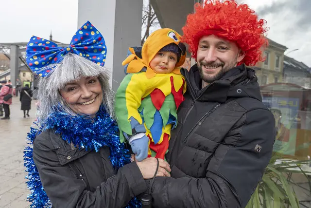 'Große und kleine Narren verwandelten Leoben in eine Partymeile. | Foto: Klaus Pressberger
