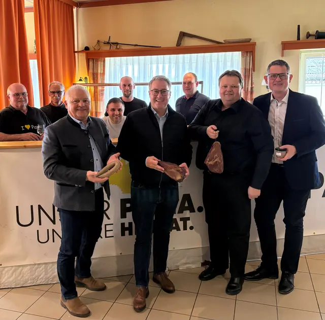 Das Team der ÖVP Pama mit Gerald Handig, Markus Ulram, Bernd Strobl und Hans-Jürgen Werdenich. | Foto: ÖVP Pama