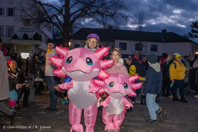 Kleine Drachen mit Ihren Reitern durften nicht fehlen. | Foto: cine-motion.at / R. Ivanek