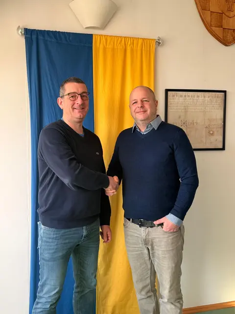 Jürgen Fuchs wurde nun angelobt.  | Foto: Gemeinde Reisenberg