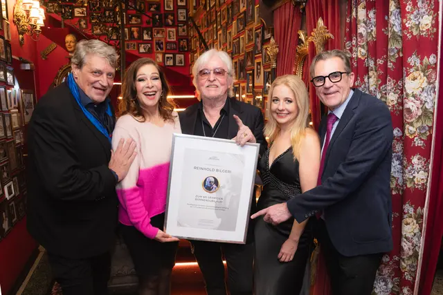 Dieter Chmelar, Natalia Ushakova, Reinhold Bilgeri, Iva Schell, Peter Großmann. | Foto: Monika Fellner
