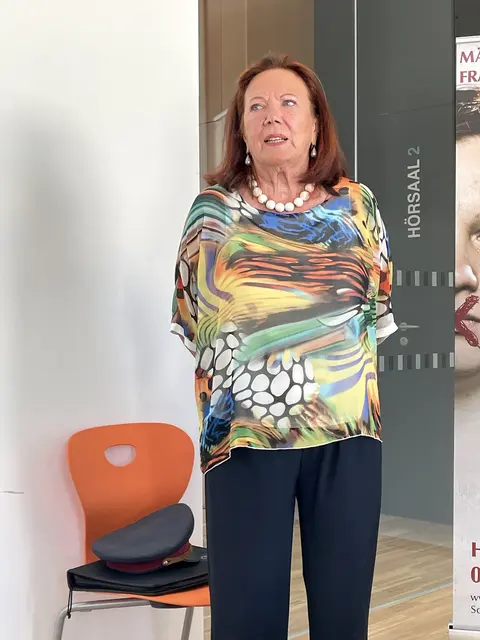 Renate Magerle, Obfrau des Mädchen- und Frauenberatungszentrums. | Foto: Archiv/Johanna Bamberger