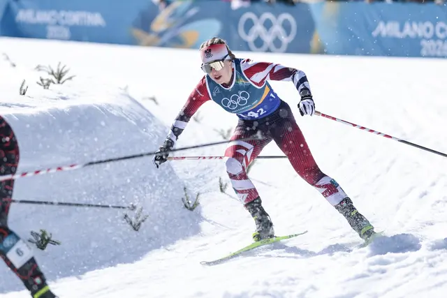Als einzige Burgenländerin bei Olympia lief Magdalena Scherz im Teamsprint auf Platz zehn.  | Foto: ÖOC/GEPA Pictures