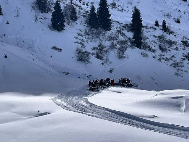 In Kitzbühel kam es heute zu einem Lawinenabgang. | Foto: ZOOM.TIROL