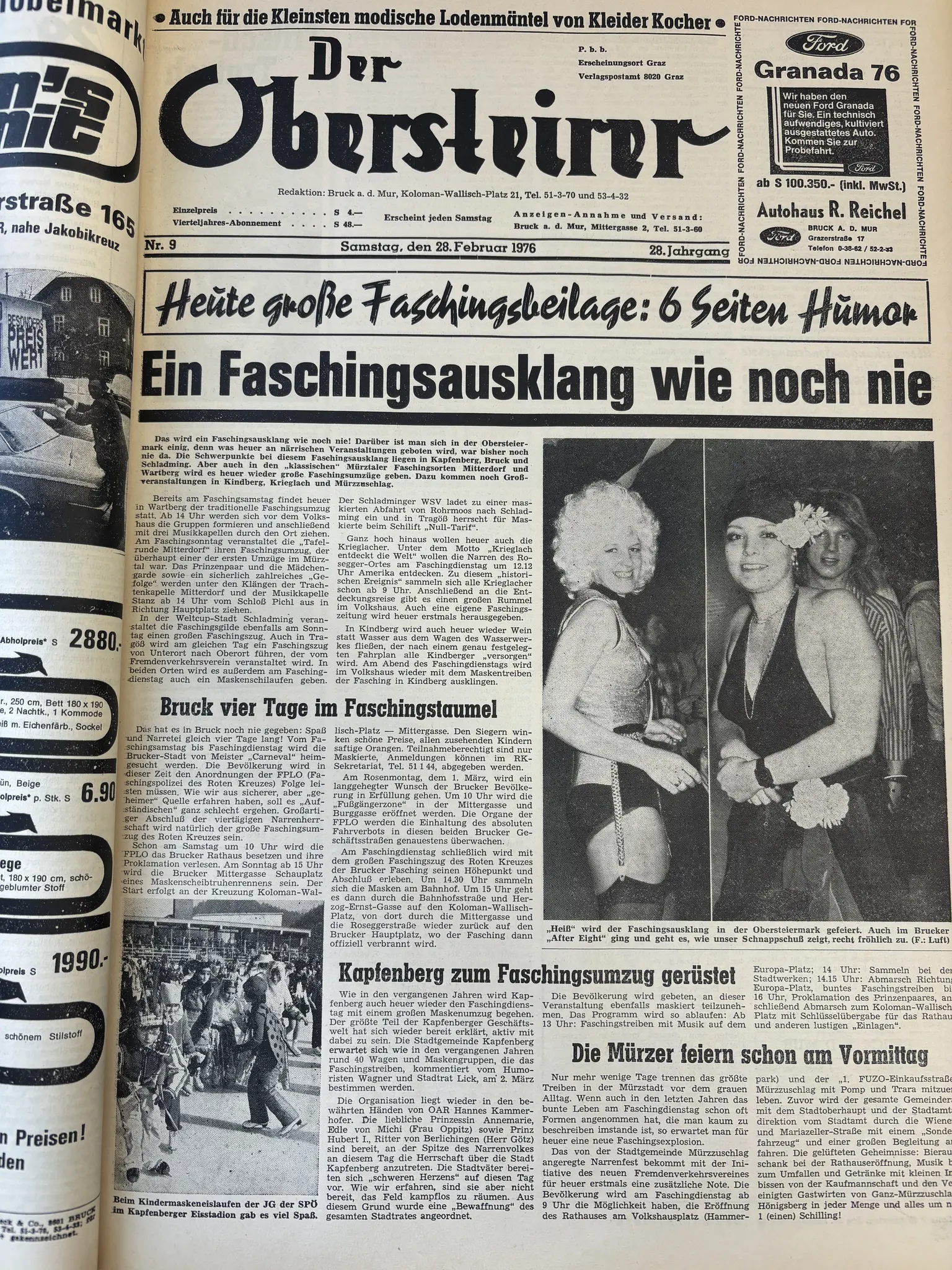 Zurückgeblättert: Das geschah vor 25 Jahren und vor 50 Jahren - Bruck an ...