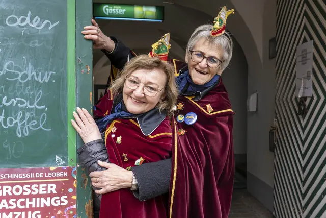 Beim Faschingsumzug in Leoben herrschte beste Stimmung. | Foto: Klaus Pressberger