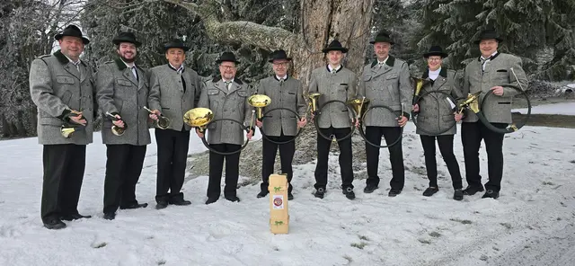 Die Jagdhornbläsergruppe Bad Schwanberg | Foto: Jagdhornbläsergruppe Bad Schwanberg