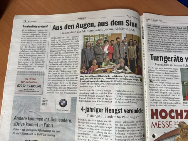 Die erste Ausgabe mit meinen Berichten, 27.10.2005. | Foto: Alexandra Goll