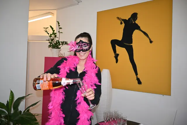 auch bei Mrs. Sporty wird der Faschingsdienstag gefeiert