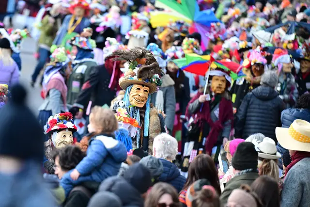 Am Fasching- bzw. Fetzenmontag ging es in Ebensee traditionell wieder rund. | Foto: Wolfgang Spitzbart