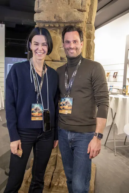 Kerstin Lechner und Peter Windhofer. | Foto: Jürgen Hammerschmid