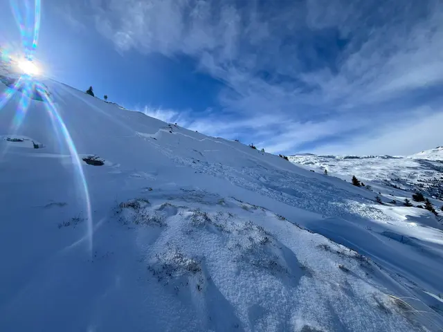 Die Lawine in Bad Hofgastein. | Foto: Bergrettung Salzburg