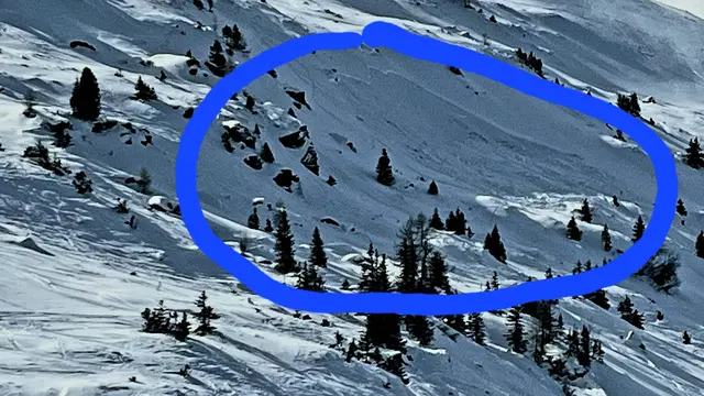 Lawinenabgang in Bad Hofgastein. | Foto: Bergrettung Salzburg