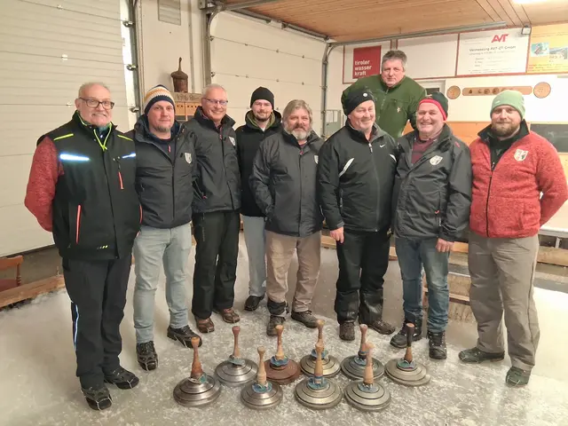 ESV Erpfendorf; nach dem 6 : 1 Auswärtssieg in Oberndorf wieder an der Tabellenspitze.