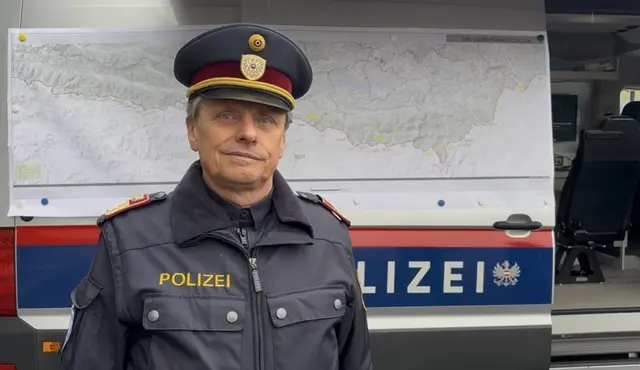 Armin Lukmann, Leiter der fremden- und grenzpolizeilichen Abteilung der Landespolizeidirektion Kärnten.