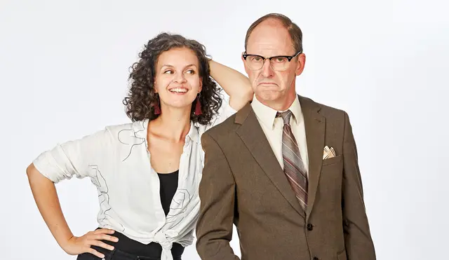 Maria Weichesmüller und Christian Hölbling treten am Mittwoch, 25. Februar, in der Bruckmühle Pregarten auf. | Foto: Martin Rauchenwald