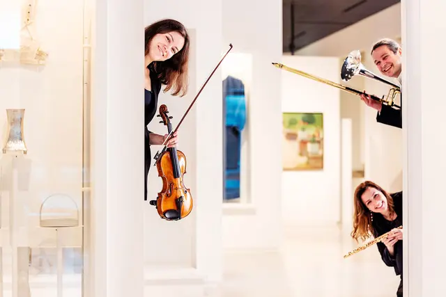 Die Wiener Symphoniker geben ein Kammerkonzert im Wien Museum. | Foto: Julia Wesely