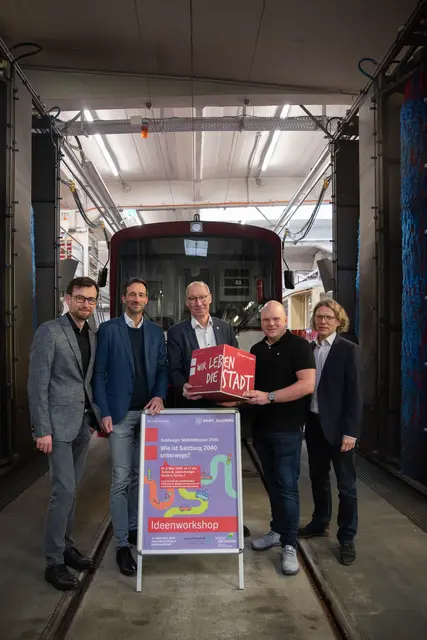 Mit dem Salzburger Mobilitätsplan 2040 werden kurz-, mittel- und langfristige Lösungen für die Mobilität in der Stadt Salzburg umgesetzt.
 | Foto: Stadt Salzburg/Escabosa