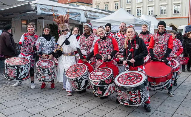 Die Percussion-Show Batala beeindruckte mit Ihren besonders langen und wohlkingenden Beiträgen!