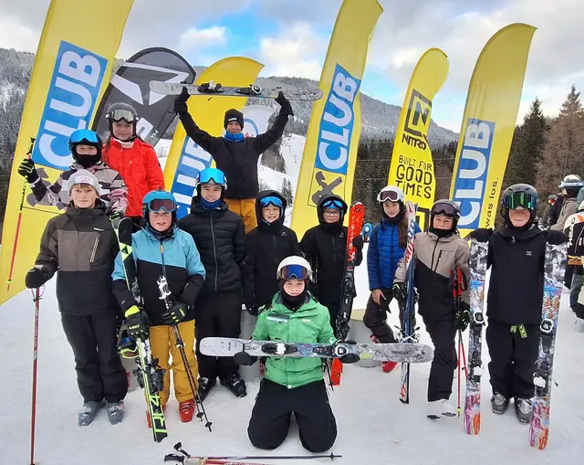 Die Mittelschule Ternitz war bei den NÖ Schullandesmeisterschaften im Skicross dabei. | Foto: MS Ternitz