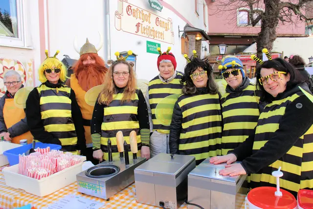 Die fleißigen Bienen sorgten dafür, dass niemand hungern musste. | Foto: Cescutti