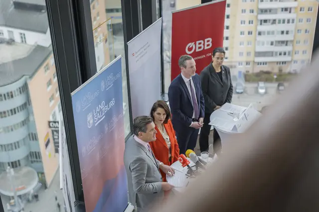 Rund 360 Millionen Euro wollen ÖBB und ASFINAG heuer in Salzburgs Mobilitätsinfrastruktur investieren. | Foto: Land Salzburg/Neumayr/Leopold