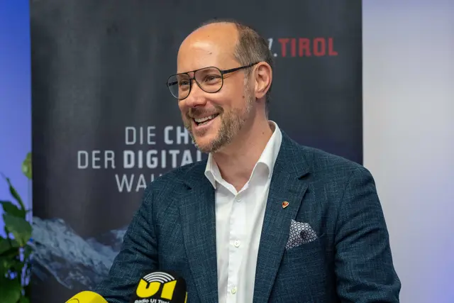 Mario Gerber, ÖVP, Landesrat für Wirtschaft, Tourismus und Digitalisierung. | Foto: Standortagentur Tirol