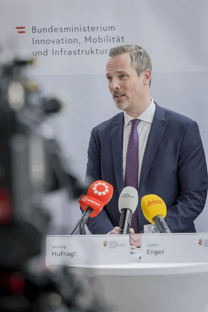 Asfinag-Vorstandsdirektor Hartwig Hufnagl.
 | Foto: Land Salzburg/Neumayr/Leopold