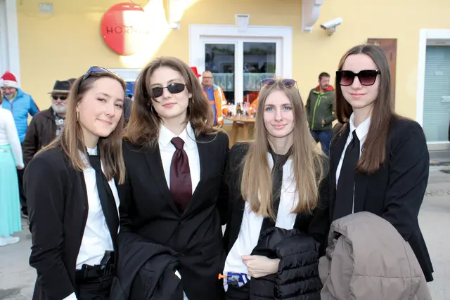 Auch die Mafia - oder so ähnlich - schaute in Ligist vorbei. | Foto: Cescutti