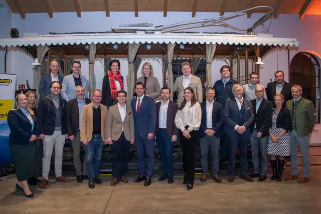 Viele neue Gesichter im Stadtparteivorstand der ÖVP Gmunden. | Foto: OÖVP Salzkammergut