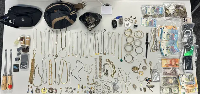 Das Diebesgut umfasste untere anderem Schmuck, Bargeld und Goldmünzen.  | Foto: LKA Stmk