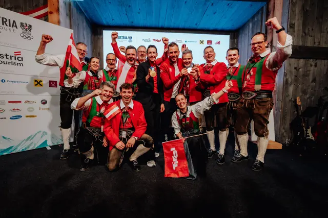 Medaillenparty am Osttirol-Abend | Foto: ÖOC/Zeller/Meindl
