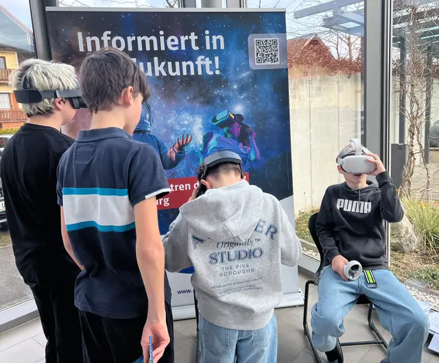 Ausprobieren, ausprobieren, ausprobieren. Jugendliche können sich am Tag der Lehre konkret über Chancen informieren. | Foto: AMS