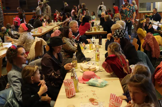 Der Kinderfasching war trotz der Schulferien sehr gut besucht | Foto: Gerhard Langmann