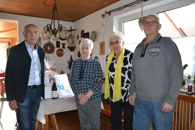Franz Ehmoser, Johanna Bauer Gertrude Kruplak und Leopold Mayerhofer | Foto: zVg