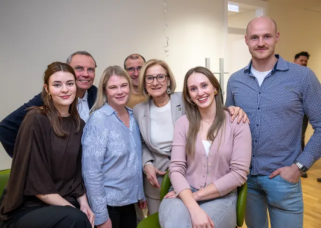 Landeshauptfrau Johanna Mikl-Leitner bei der Feier zum 25. Jubiläum der Reiterer GmbH in Bad Fischau-Brunn. | Foto: NLK Pfeffer