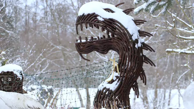 ...ich zeig dem Winter die scharfen Zähne.😉