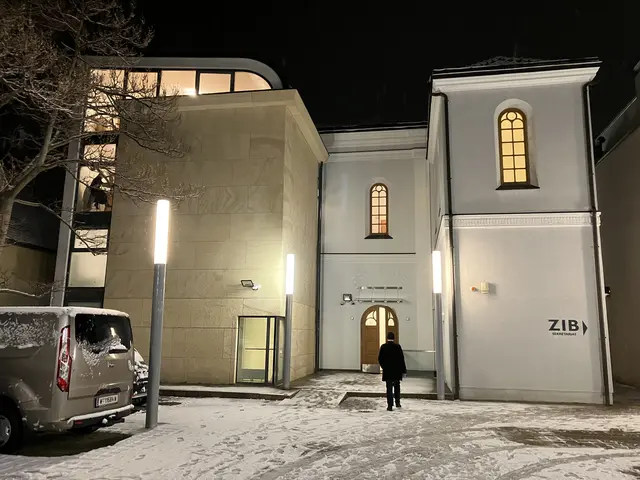 Die nächtliche Synagoge in der Grabengasse 14 in Baden | Foto: Stockmann